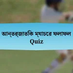 আন্তর্জাতিক ম্যাচের ফলাফল Quiz